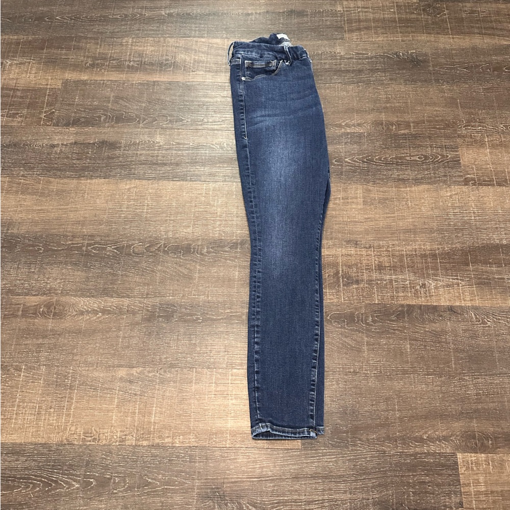 Good American Medium Denim Wash High Rise Size 12 - Picture 4 of 5